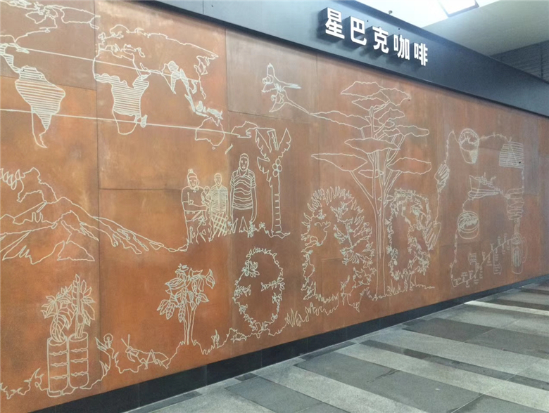 高邮耐候钢幕墙
